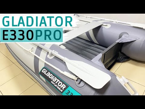 Видео: Лодка GLADIATOR E330PRO