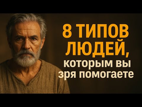 Видео: 8 типов ЛЮДЕЙ, которым вы зря помогаете (Это вас разрушает)