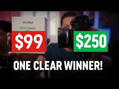 Видео: От Viltrox к Megadap: адаптер Nikon ZR, который изменил мою установку