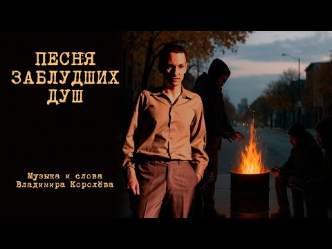 Видео: "Песня заблудших душ". Мощный рок на музыку и слова Владимира Королёва