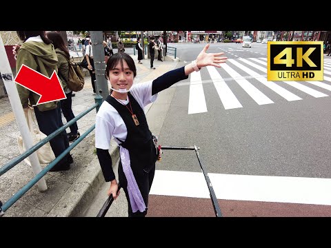 Видео: Милая японская девушка Юка-чан провела меня по Асакусе на рикше😊 | Рикша в Асакусе, Токио