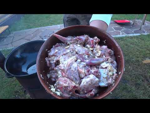 Видео: Кролик в сметане!!!