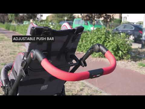 Видео: Коляска инвалидная специальная Зефир ZEFIR V8 spzoo