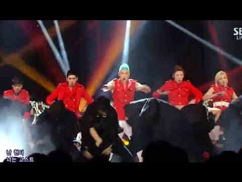 Видео: [New East NU'EST] - Beautiful Ghost @ Популярная песня инкигайо 130929