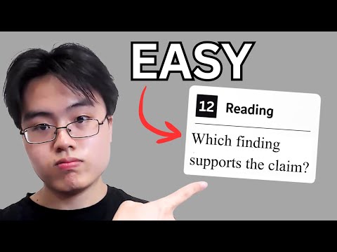Видео: Как легко решить сложные вопросы SAT по чтению