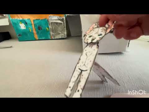 Видео: Убираю некоторые вещи из домика для бумажных собачек🩷 у нас новые питомцы 🥰😘￼￼