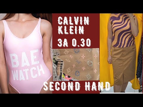 Видео: секонд хенд Ted Baker Calvin Klein любимый магазин second hand outfit ideas lookbook