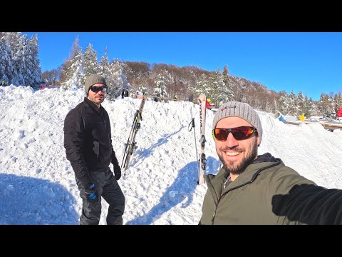 Видео: НАЙ - НАКРАЯ СНЯГ | Ски на Узана