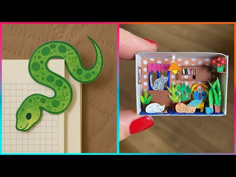 Видео: Простые Бумажные Поделки, Когда Скучно ▶ 2