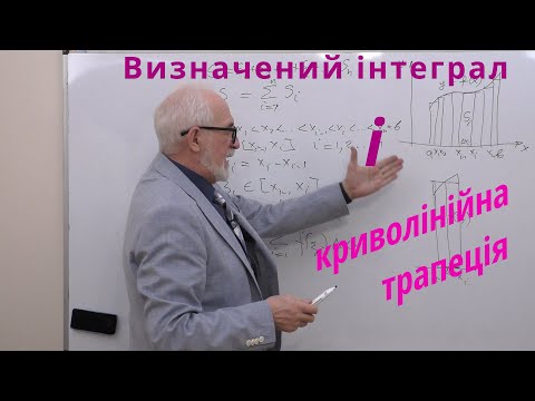 Видео: ІЧ18. Визначений інтеграл і площа криволінійної трапеції.