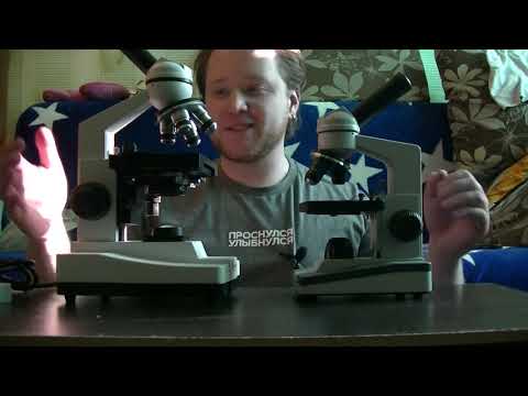 Видео: Распаковка нового микроскопа (скатился)
