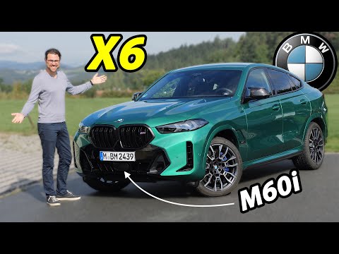 Видео: Обзор и тест-драйв  BMW X6 M60i V8 2024