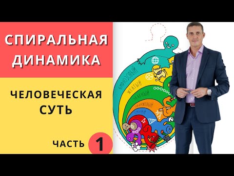 Видео: Спиральная динамика Клера Грейвза. Человеческая суть. Часть 1