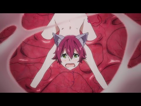 Видео: Девушка сливается с Огромной Демонической Собакой и получает супер способности (2)