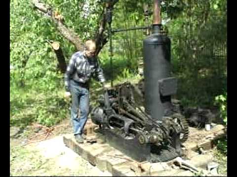 Видео: Паровая машина парового крана ПК-6 (The steam engine)