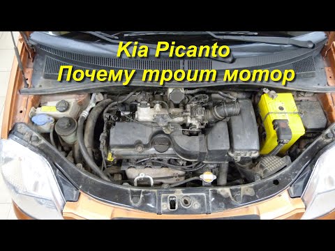 Видео: Kia Picanto 1.0  Троит и стучит мотор