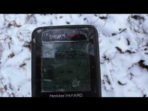 Видео: Nokta Makro Simplex Plus . Ходовые программы  и фишка громкости железа.