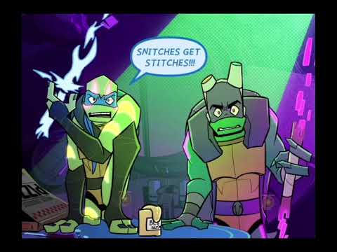 Видео: Комиксы Tmnt, в которых я озвучил более 5