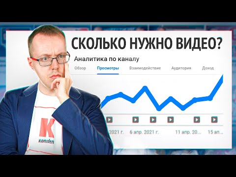 Видео: Сколько нужно видео, чтобы канал начал продвигаться алгоритмами YouTube?