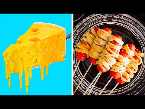 Видео: 38 АППЕТИТНЫХ ЗАКУСОК ДЛЯ ВЕЧЕРИНКИ ВО ДВОРЕ