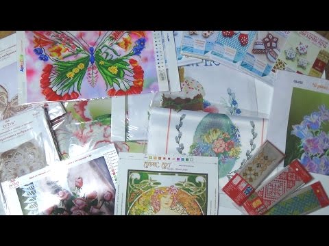 Видео: Все мои заготовки и наборы для вышивки бисером