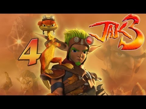 Видео: Jak 3 HD Collection #4 Новые способности (Прохождение)
