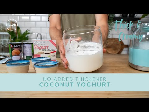 Видео: Домашний густой и сливочный кокосовый йогурт без добавления загустителя