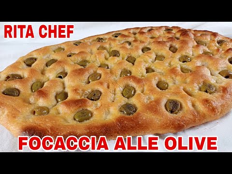 Видео: ФОКАЧЧА С ОЛИВКАМИ🍕ШЕФ-ПОВАР РИТА | FOCACCIA WITH OLIVES.