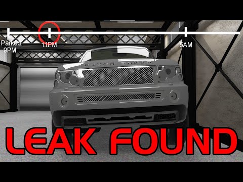 Видео: Провисание подвески за ночь — Range Rover Sport или LR3