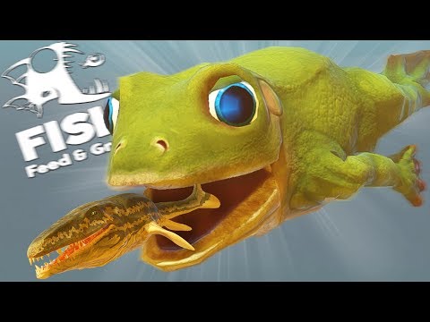 Видео: ГИГАНТСКАЯ ЛЯГУШКА ЗАХВАТИЛА ОКЕАН! МЕГАЛОДОН В ШОКЕ! | Feed and Grow Fish