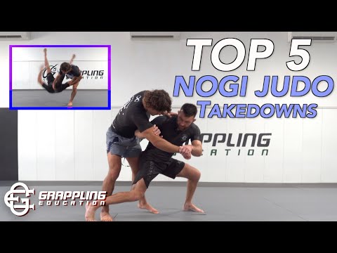 Видео: 5 лучших бросков/бросков NoGi Judo для бразильского джиу-джитсу