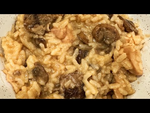 Видео: Ризотто с курицей и марсалой в горшочке