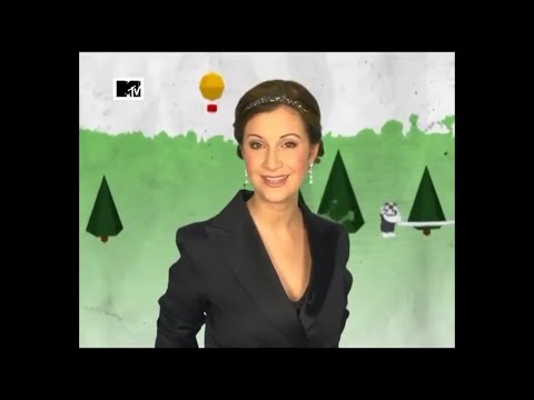 Видео: Ольга Орлова ведущая "Русской Десятки" на MTV (2011 г)