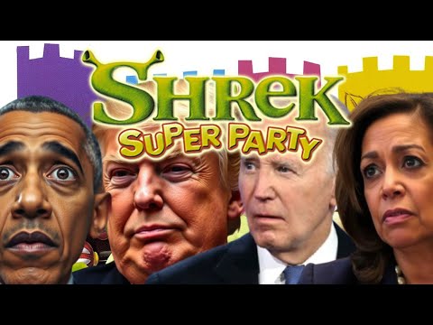 Видео: Президенты играют в «Шрека»