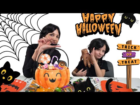 Видео: Хэллоуинский кисло-сладкий челлендж!