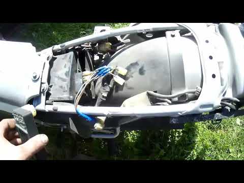 Видео: Honda  Transalp  немного о комутаторах