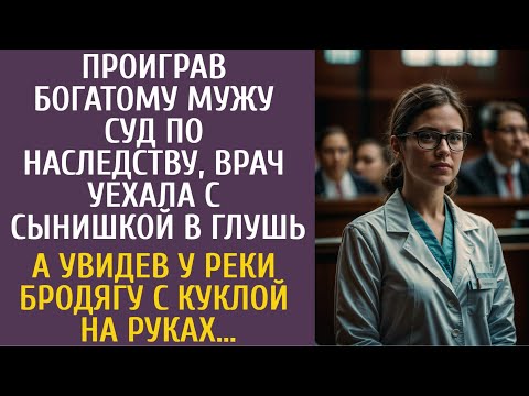 Видео: Проиграв мужу-богачу суд по наследству врач уехала с сыном в глушь… А увидев у реки бродягу с куклой