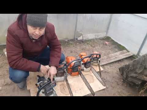 Видео: пила штиль STIHL 261, 661, 361, 362, хускварна 372 XP