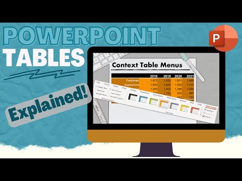 Видео: Все о таблицах в PowerPoint: подробное руководство для Windows и Mac