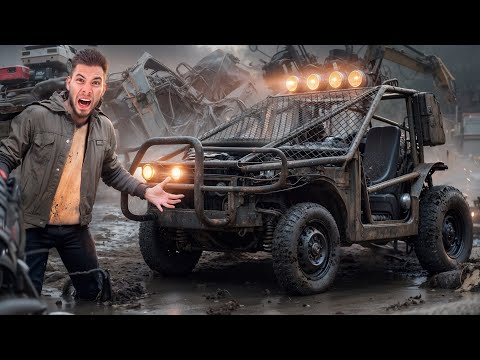 Видео: Собрал САМОДЕЛЬНУЮ БАГГИ ИЗ МУСОРА на СВАЛКЕ! Она ЛЮТО ВАЛИТ!!!