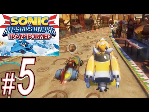 Видео: Sonic & All-Stars Racing Transformed, Прохождение игры, Часть 5