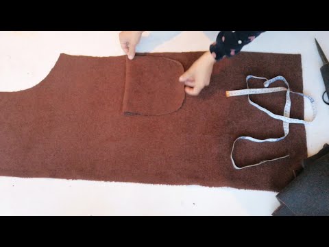 Видео: 62.размерда женфер бичиб тикамиз Шьём женски женфер We sew a. jenfer