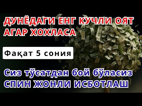 Видео: Иш йулларингиз очилади, кутмаган жойингиздан бойлик кела бошлайди,дуолар |Best Powerful Dua Qur'an