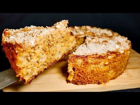 Видео: Просто возьми овсянку, тыкву и яблоки! Невероятный десерт дома!