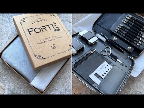 Видео: ChiaoGoo! Набор съемных стандартных спиц  Forte