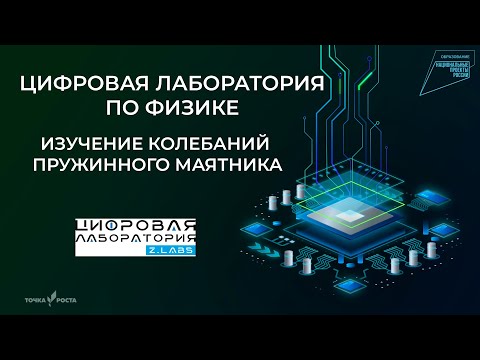 Видео: Изучение колебаний пружинного маятника | Цифровые лаборатории | Z.Labs