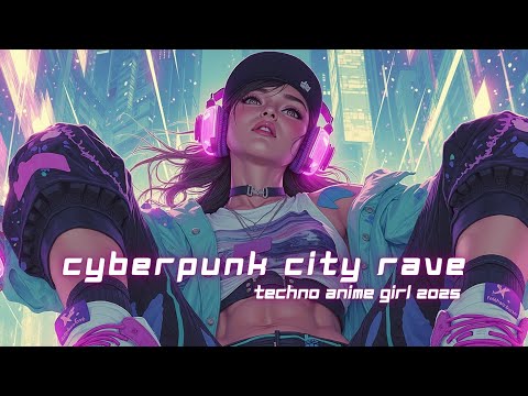 Видео: Футуристический DJ Mix ~ Гимн Киберпанк Городского Рейва