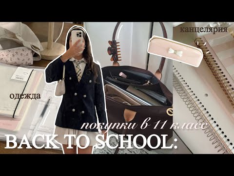 Видео: ₊⊹ BACK TO SCHOOL 2025 🗒️🐆 мои покупки в 11 класс - канцелярия и одежда с wb ୨ৎ ⊹ ࣪ ˖