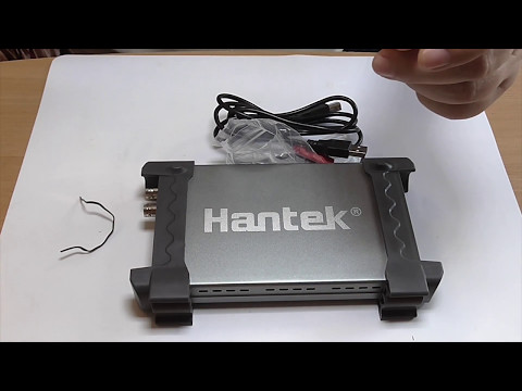 Видео: USB осциллограф. Осциллограф Hantek6022BE.