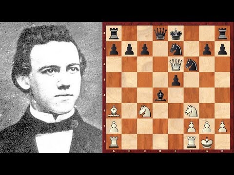 Видео: Шахматы. Пол Морфи ОШИБАЕТСЯ, но БОРЕТСЯ ДО КОНЦА!